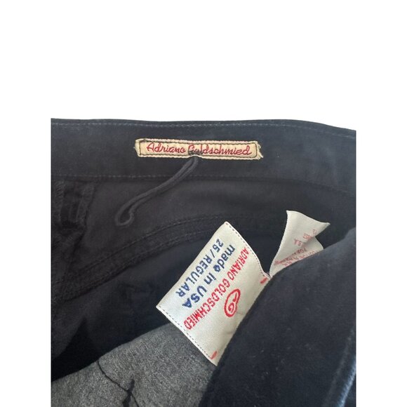 ADRIANO GOLDSCHMIED The Rich Navy Blue Velvet Skirt Size 25 - Picture 4 of 6